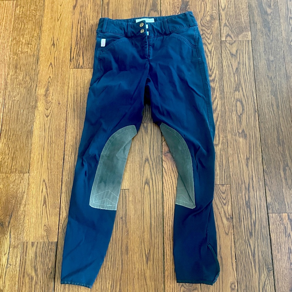 Tailored Sportsman navy riding breeches size 24